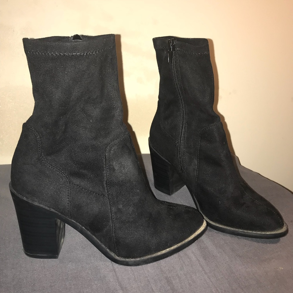 Black booties